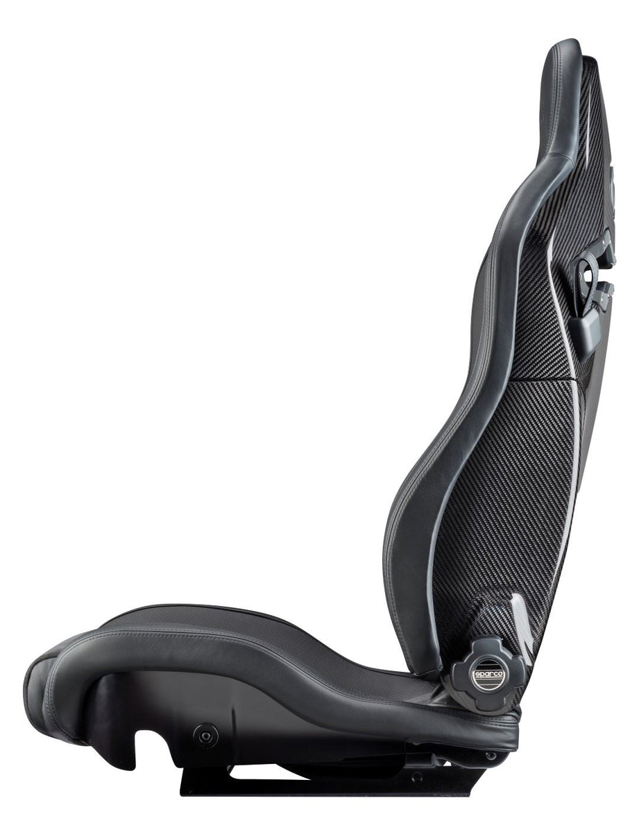 peak Take!チェア made of Alcantara Sparco Seat SPX Leather/Alcantara Black – Induction Performance