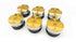 Induction Performance HD / MAX EFFORT Toyota 2JZ Forged Pistons by Diamond Racing - 86.25mm Bore - 94mm Stroke 3.4L
