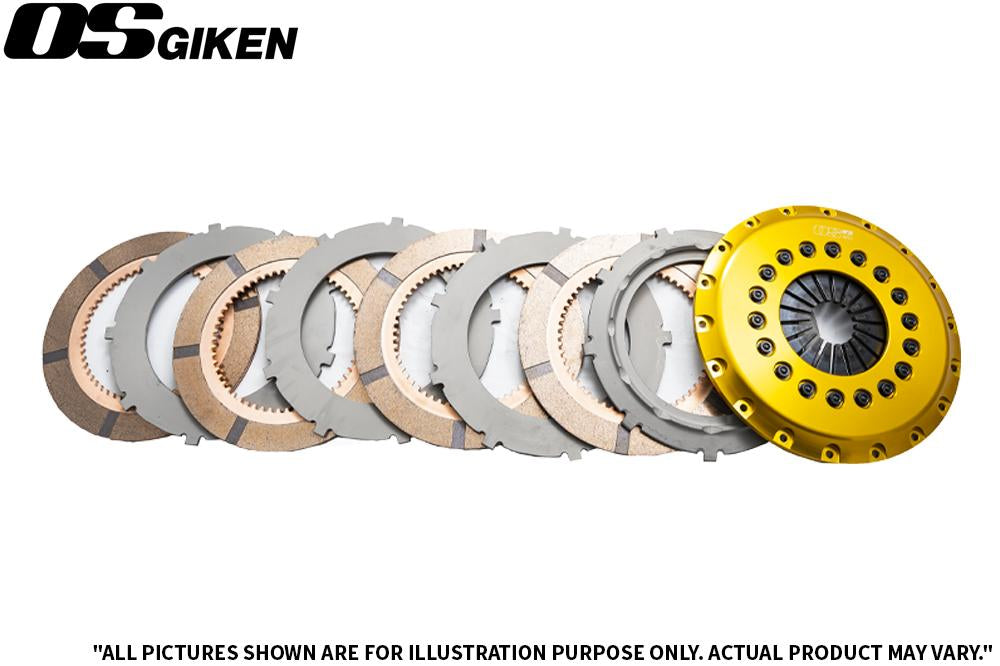 OS Giken R4C Quad Disc Clutch for 2JZ + T-56 / 26t GM Spline