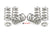 GSC Power-Division Conical High Pressure Valve Springs with Ti Retainers for Toyota 2JZ-GTE