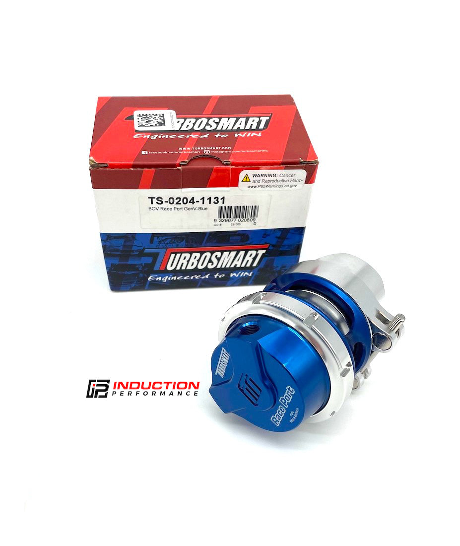 Turbosmart BOV Race Port - Blue - Gen V – Induction Performance