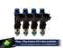 1000cc FIC Top-Feed Converted Subaru Sti ('04-'06) Legacy GT ('05-'06) Fuel Injector Clinic Injector Set (High-Z) (is176-1000h)