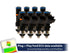 775cc (74 lbs/hr at 43.5 PSI fuel pressure) FIC Fuel  Injector Clinic Injector Set for Ford Shelby GT500 (2007-2014)(High-Z) (is404-0775h)