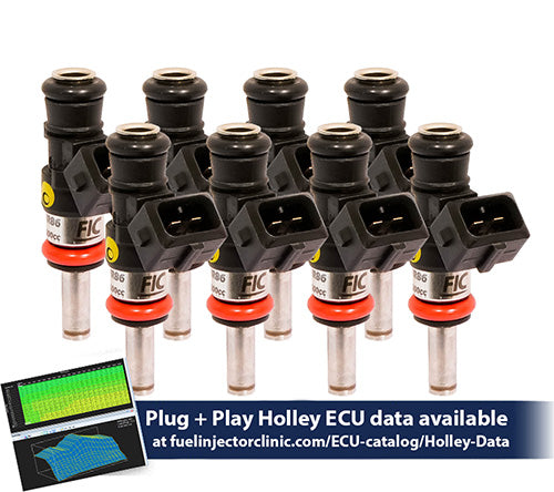 1200cc (130 lbs/hr at OE 58 PSI fuel pressure) FIC Fuel Injector Clini ...