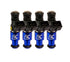 1200cc (Previously 1100cc) FIC Fuel Injector Clinic Injector Set for VW / Audi (4 cyl, 53mm) (High-Z) (is167-1200h)