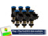 1200cc-D (110 lbs/hr at 43.5 PSI fuel pressure) FIC Fuel  Injector Clinic Injector Set for Ford Mustang V6 (2011-2017) (is461-1200h-d)