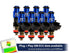 1200cc-D (130 lbs/hr at OE 58 PSI fuel pressure) FIC Fuel  Injector Clinic Injector Set for LS2 engines (High-Z) (is302-1200h-d)