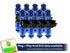 1440cc (140 lbs/hr at 43.5 PSI fuel pressure) FIC Fuel  Injector Clinic Injector Set for Mustang GT (1987-2004)/ Cobra (1993-1998)(High-Z) (is402-1440h)