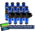 1440cc (110 lbs/hr at OE 58 PSI fuel pressure) FIC Fuel Injector Clinic Injector Set for Holley GM and FORD (High-Z) (ish01-1440h)