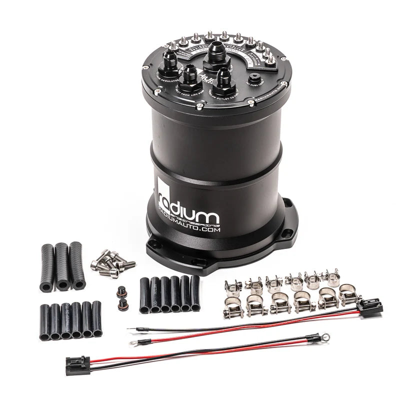Radium Engineering Universal Multi-Pump Fuel Surge Tank w/o