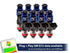 2150cc (240 lbs/hr at OE 58 PSI fuel pressure) FIC Fuel  Injector Clinic Injector Set for LS2 engines (High-Z) (is302-2150h)