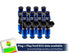 2150cc (200 lbs/hr at 43.5 PSI fuel pressure) FIC Fuel  Injector Clinic Injector Set for Mustang GT (1987-2004)/ Cobra (1993-1998)(High-Z) (is402-2150h)