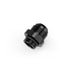 PHR - Powerhouse Racing -10ORB Male to -12AN Male Fitting, Straight, Aluminum, Anodized Black