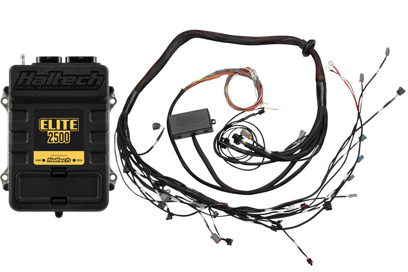 Haltech Elite 2500 + Toyota 2JZ IGN-1A Terminated Harness Kit - HT