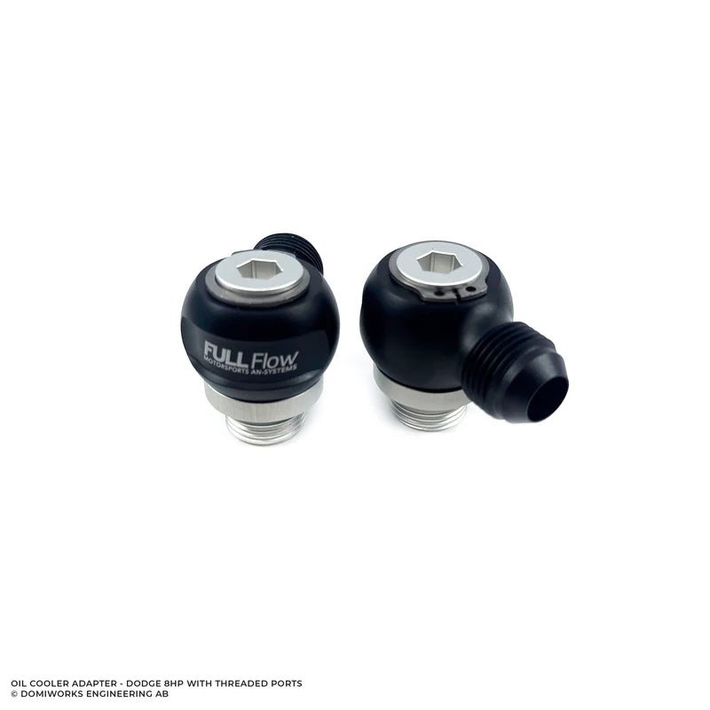 ドムドム アダプター込み Domiworks Engineering Oil Cooler Adapter - Dodge 8HP - Full Flow