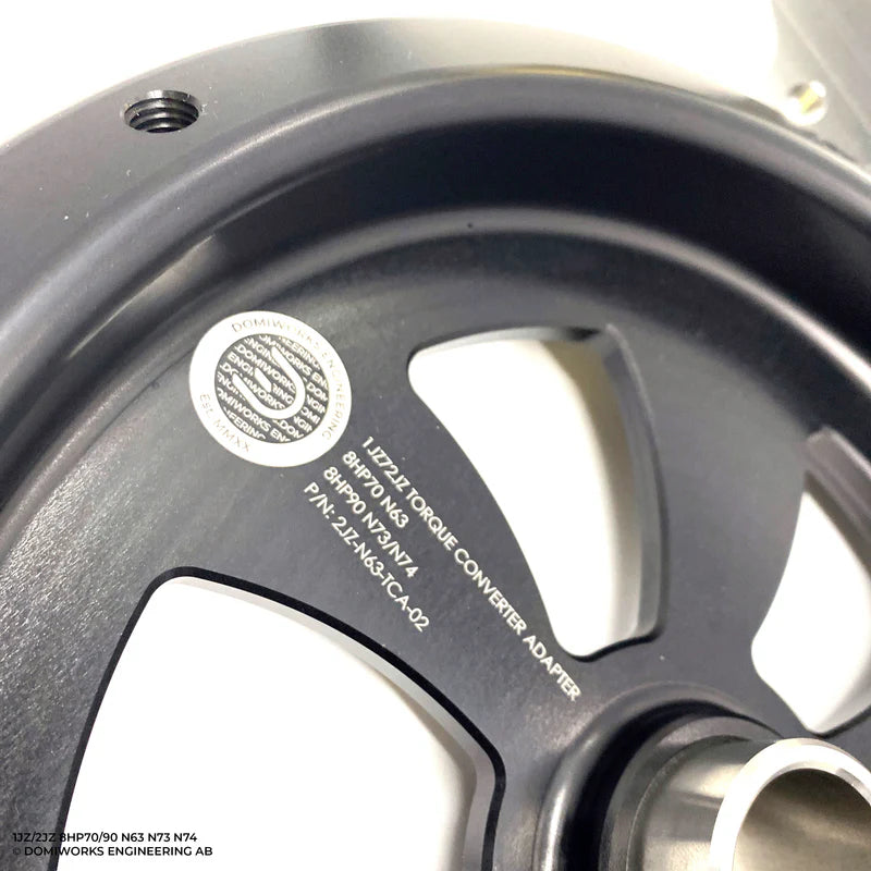Domiworks Engineering 1JZ/2JZ to 8HP70 N63 8HP90 N73 N74 Adapter