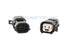 Set of 4 US Car/EV6 Hard (female) to Denso (male) injector plug adaptors (padputod4)
