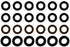 Seal kit for Fuel Injector Clinic  Toyota Tacoma top feed style injectors (slk-141)