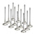 Supertech Toyota 1JZ Inconel +1mm Oversize Exhaust Valve - Set of 12 TEVI-1009-12