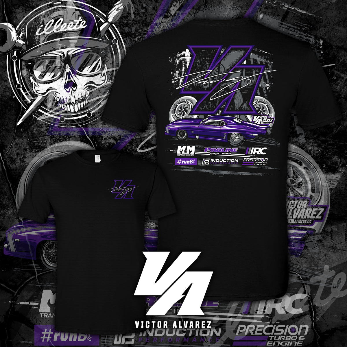 Induction Performance Purple Promod Shirt