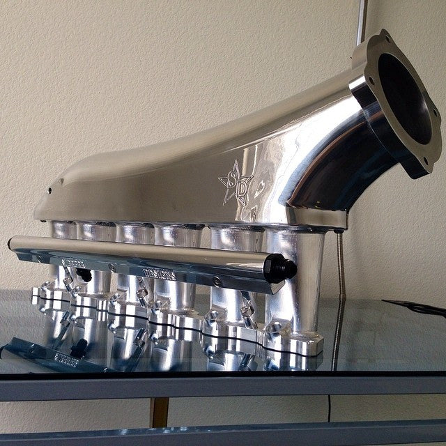 Sleeper Designs -- Billet 2JZ-GTE Intake Manifold Kit – Induction ...