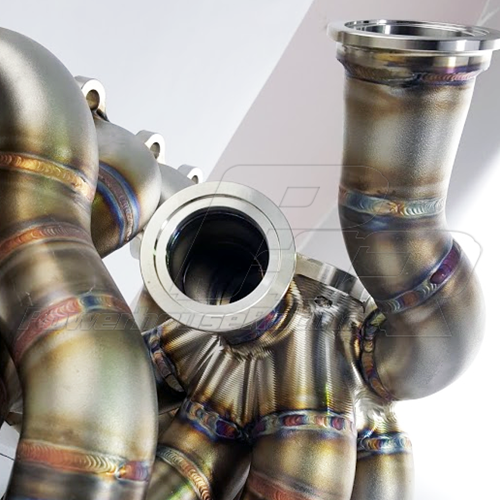 PHR - Powerhouse Racing S45 Equal Length Billet Collector Turbo