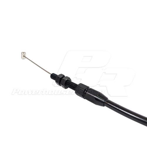 PHR - Powerhouse Racing Black Edition Stainless Throttle Cable for