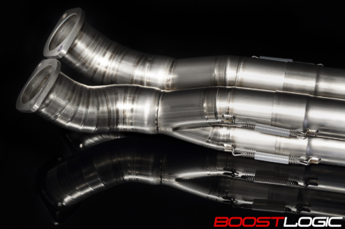Boost Logic Formula Series Quadzilla Titanium Midpipe Nissan