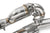Fabspeed Porsche 991 Carrera Valvetronic Center Muffler Bypass X-Pipe (3.8L & PSE Only)