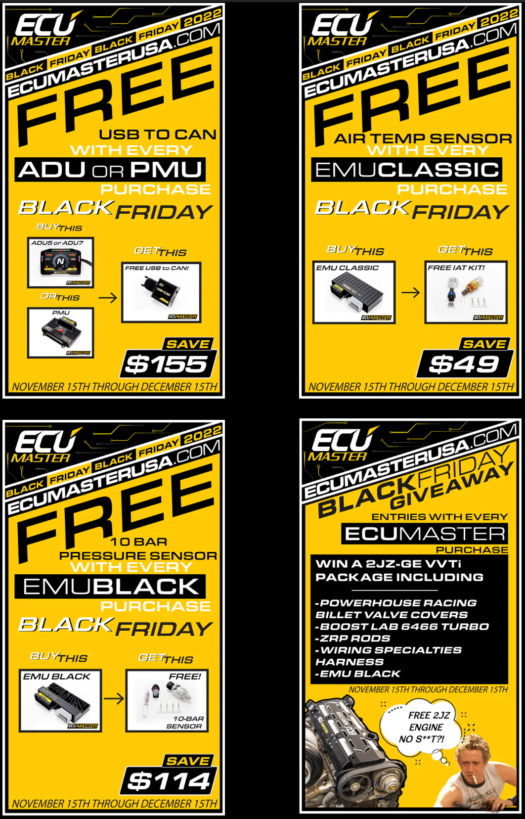 ECUMaster Mini Cooper R53 EMU Black Plug in ECU – Induction
