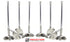 GSC Power-Division STD Intake Valves Set for Toyota 2JZ-GE / 2JZ-GTE