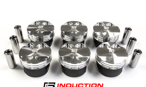 Induction Performance Toyota 2JZ Forged Pistons by Diamond Racing - 86