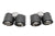 Fabspeed Porsche 997.2 Carrera Side Muffler Bypass Pipes