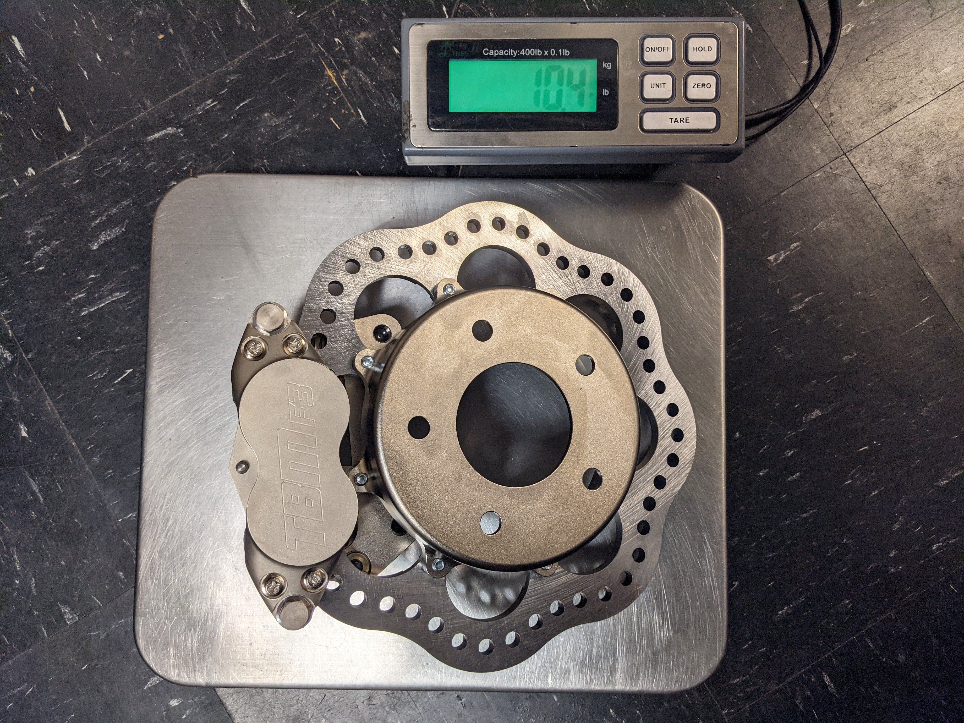 TBM Brakes Rear Disc Brake Kit - Mark Williams Floater 001-0247 TBM Brakes Rear Disc Brake Kit - Mark Williams Floater 001-0247