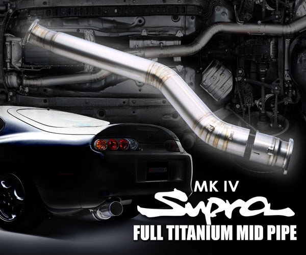 Tomei EXPREME Ti - Full Titanium Midpipe Kit for Toyota Supra MKIV 2JZ ...
