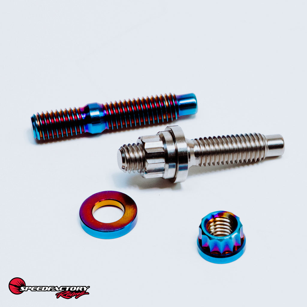 Incution Performance SpeedFactory Racing 2JZ-GTE / 1JZ Toyota Intake Manifold Titanium Stud ...